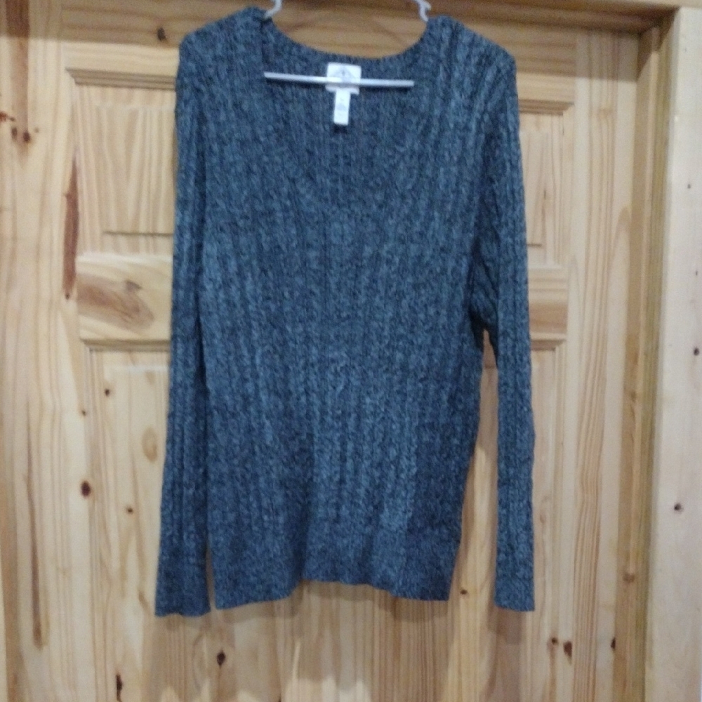 Gray Knit Sweater